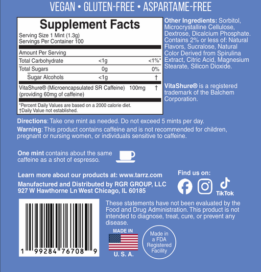 TARRZ Berry Burst - 100 Mints